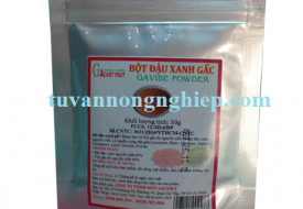 Bột đậu xanh gấc